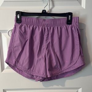 Nike Purple Athletic Shorts Lightweight Performance